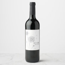 Rótulo do Vinho Dandelion