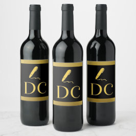 RÓTULO DE GARRAFA DE CERVEJA RÓTULO DO VINHO DC