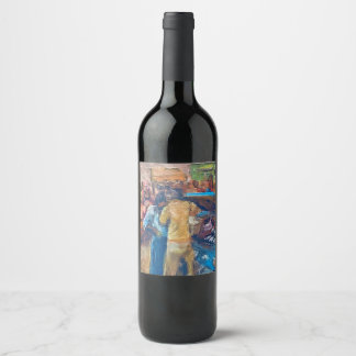 Rótulo De Garrafa De Cerveja Rótulo do Vinho de Arte