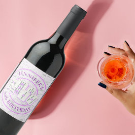 Rótulo De Garrafa De Cerveja Rótulo do Vinho do Azulejo Mahjong para o Decor do