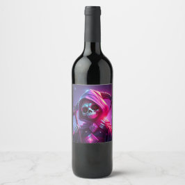 Rótulo De Garrafa De Cerveja Rótulo do Vinho do Ceifador
