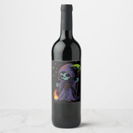 Rótulo De Garrafa De Cerveja Rótulo do Vinho do Ceifador