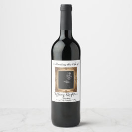 Rótulo De Garrafa De Cerveja Rótulo do Vinho Memorial do Quadro Dourado