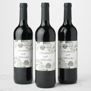 Rótulo De Garrafa De Cerveja Rótulo personalizado para o seu casamento.
