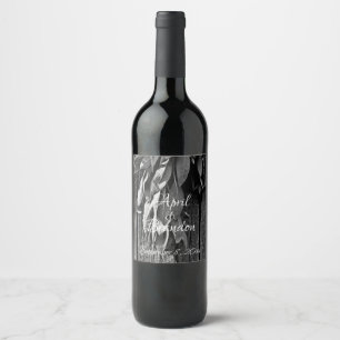 Rótulo De Garrafa De Cerveja Sábio rústico