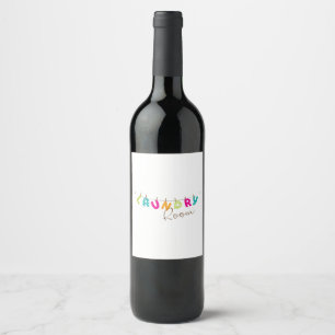 Rótulo De Garrafa De Cerveja Sala de Lavagem