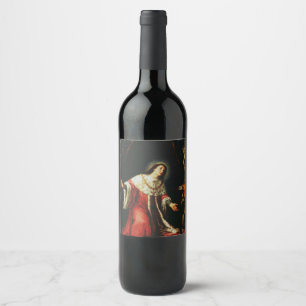 Rótulo De Garrafa De Cerveja Santo Casimiro Jagiellon - Padroeiro da Polônia