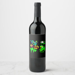 Rótulo De Garrafa De Cerveja SAPO e PRIMAVERA
