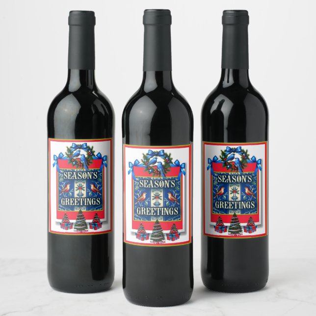 RÓTULO DE GARRAFA DE CERVEJA SAUDAÇÕES DE NATAL (Garrafas)