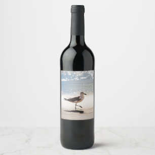 Rótulo De Garrafa De Cerveja Seagull em Virginia Beach