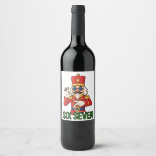 Rótulo De Garrafa De Cerveja Seis Sete Boneco de Neve Natal Quebra-Nozes 6 7 Xm