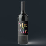 Rótulo De Garrafa De Cerveja Senhor & Senhor Festa de Solteiro Casamento Gay<br><div class="desc">Senhor & Senhor Festa de Solteiro Casamento Gay</div>