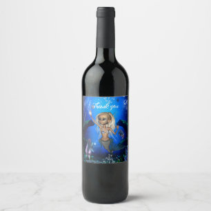 Rótulo De Garrafa De Cerveja Sereia doce