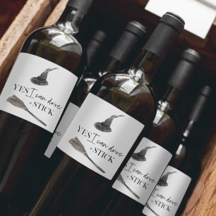 Rótulo De Garrafa De Cerveja Sim, Eu Posso Dirigir Uma Diversão De Pau   Feliz 