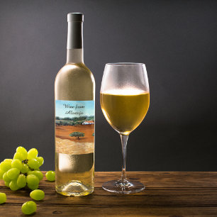 Rótulo De Garrafa De Cerveja Sítio Alentejo em Portugal