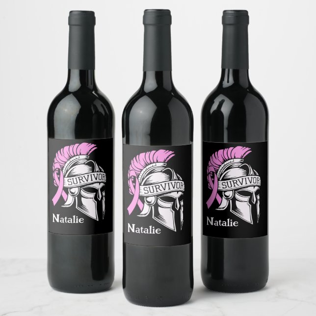 Rótulo De Garrafa De Cerveja Sobrevivente Cancer (Garrafas)