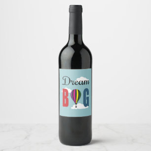 Rótulo De Garrafa De Cerveja Sonho grande