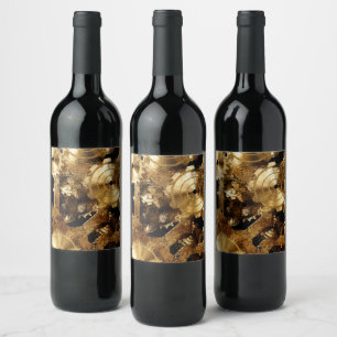 Rótulo De Garrafa De Cerveja Steampunk