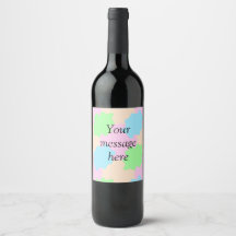 Sua mensagem aqui adicionar texto nome boho colori