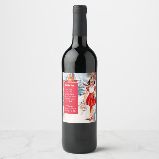 Rótulo De Garrafa De Cerveja Substitua seu Natal (Frente)