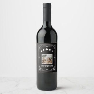 Rótulo De Garrafa De Cerveja Tarô de Foto Personalizada Melhor Amiga Irmã Obrig