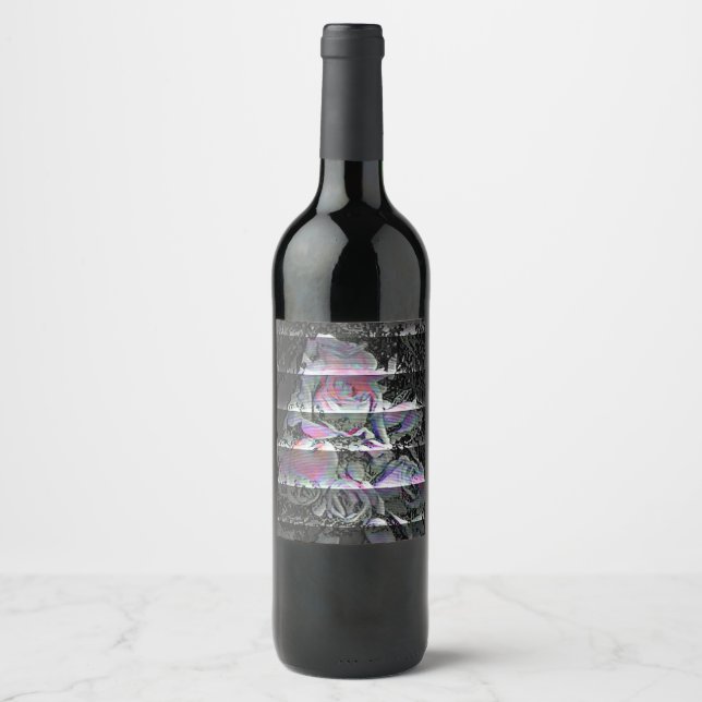 Rótulo De Garrafa De Cerveja Techno Bouquet  (Frente)