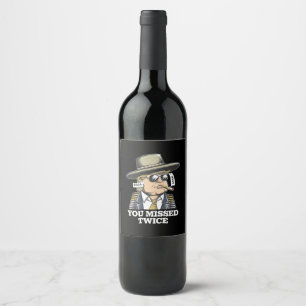 Rótulo De Garrafa De Cerveja Tentativa de Assassinato a Trump Trump 2024 Você P