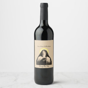 Rótulo De Garrafa De Cerveja TERESA santo DOS ANDES