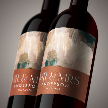 Terracotta teal Sr. Sra. obrigado, você casou de f