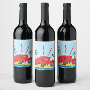 Rótulo De Garrafa De Cerveja Treasure Island Pirata Ship Wine Label - Party