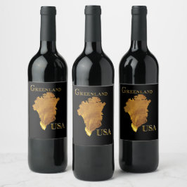 RÓTULO DE GARRAFA DE CERVEJA TRUMP