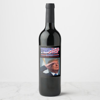 Rótulo De Garrafa De Cerveja Trump 2020 Promessas Feitas e Mantidas
