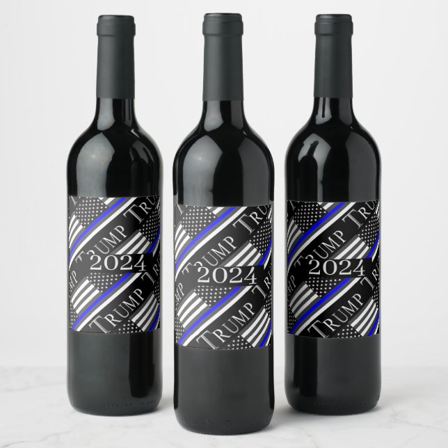 RÓTULO DE GARRAFA DE CERVEJA TRUMP 2024 (Garrafas)