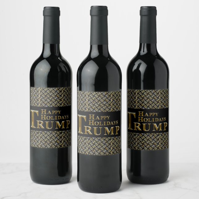 RÓTULO DE GARRAFA DE CERVEJA TRUMP 2024 (Garrafas)