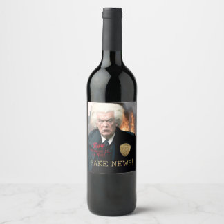 Rótulo De Garrafa De Cerveja Trump's Witch Hunt