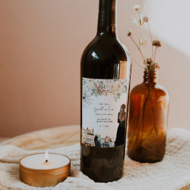 Rótulo De Garrafa De Cerveja Um Encantamento | Chá de Noiva de Halloween