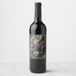 Rótulo De Garrafa De Cerveja Uma sujeira descontrolada - Design oral gótico