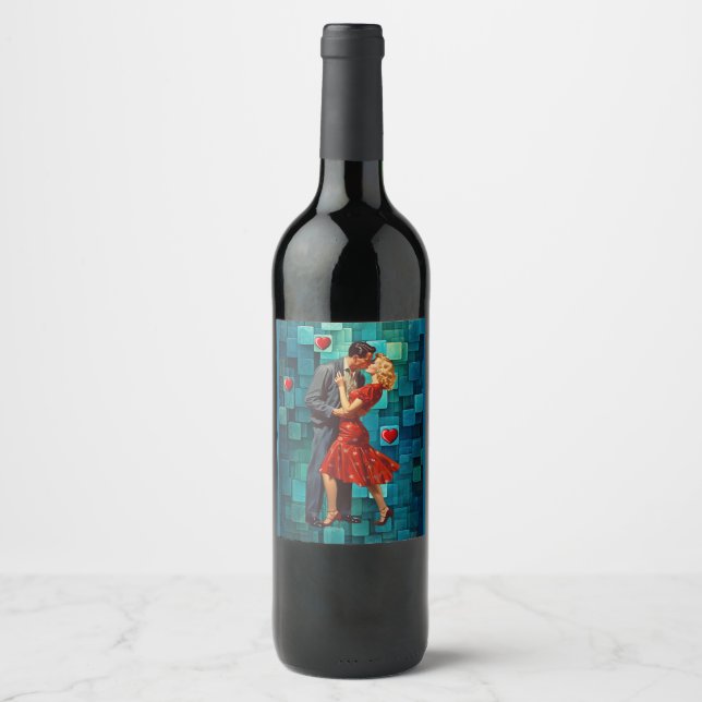 RÓTULO DE GARRAFA DE CERVEJA VALENTINE ANTIGO PAIXÃO (Frente)