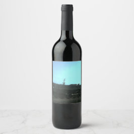 Rótulo De Garrafa De Cerveja Velho trem a vapor