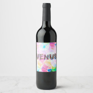 Rótulo De Garrafa De Cerveja Venus