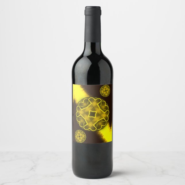 Rótulo De Garrafa De Cerveja Ver a minha luz (Frente)