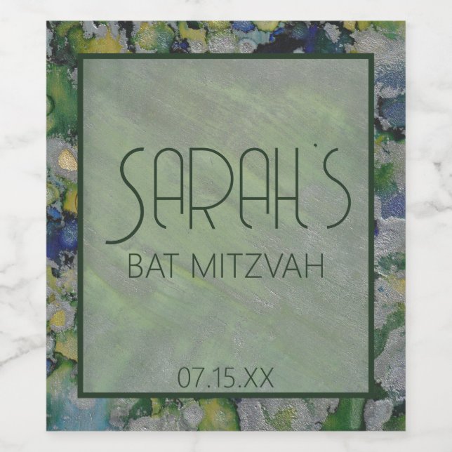 Rótulo De Garrafa De Cerveja Verdes Silvers (Rótulo Único)