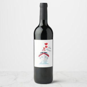 Rótulo De Garrafa De Cerveja Viagem Bon