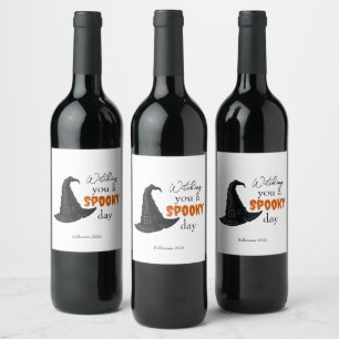Rótulo De Garrafa De Cerveja Víblias Testemunhas - Spooky & Na moda  