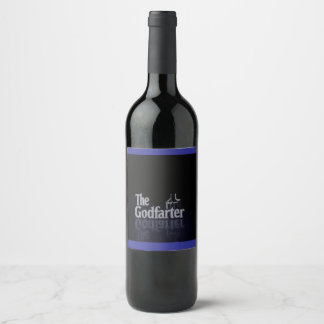 Rótulo De Garrafa De Cerveja Vinho de cabra