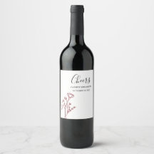 Vinho de Casamento com Rosa