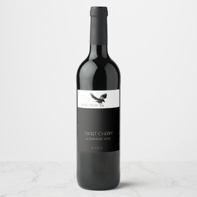 RÓTULO DE GARRAFA DE CERVEJA VINHO HOMEMADE (Frente)