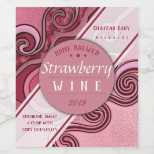 Rótulo De Garrafa De Cerveja Vinho tinto caseiro personalizado