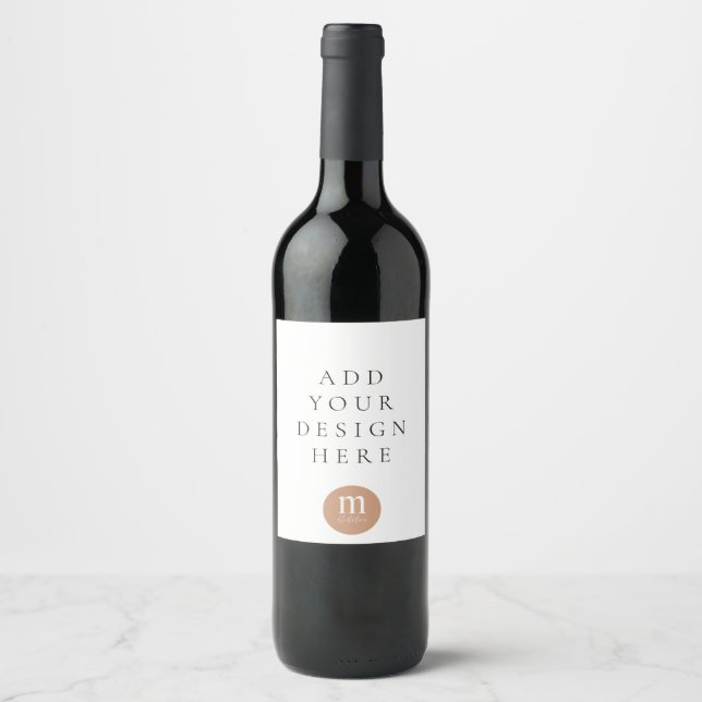 RÓTULO DE GARRAFA DE CERVEJA VINHOS DE ROTULAGEM (Frente)