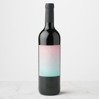 Rótulo De Garrafa De Cerveja Vintage Gradient Texture